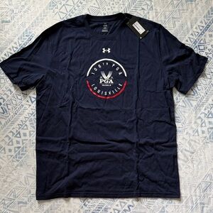Under Armour Blue PGA Shirt